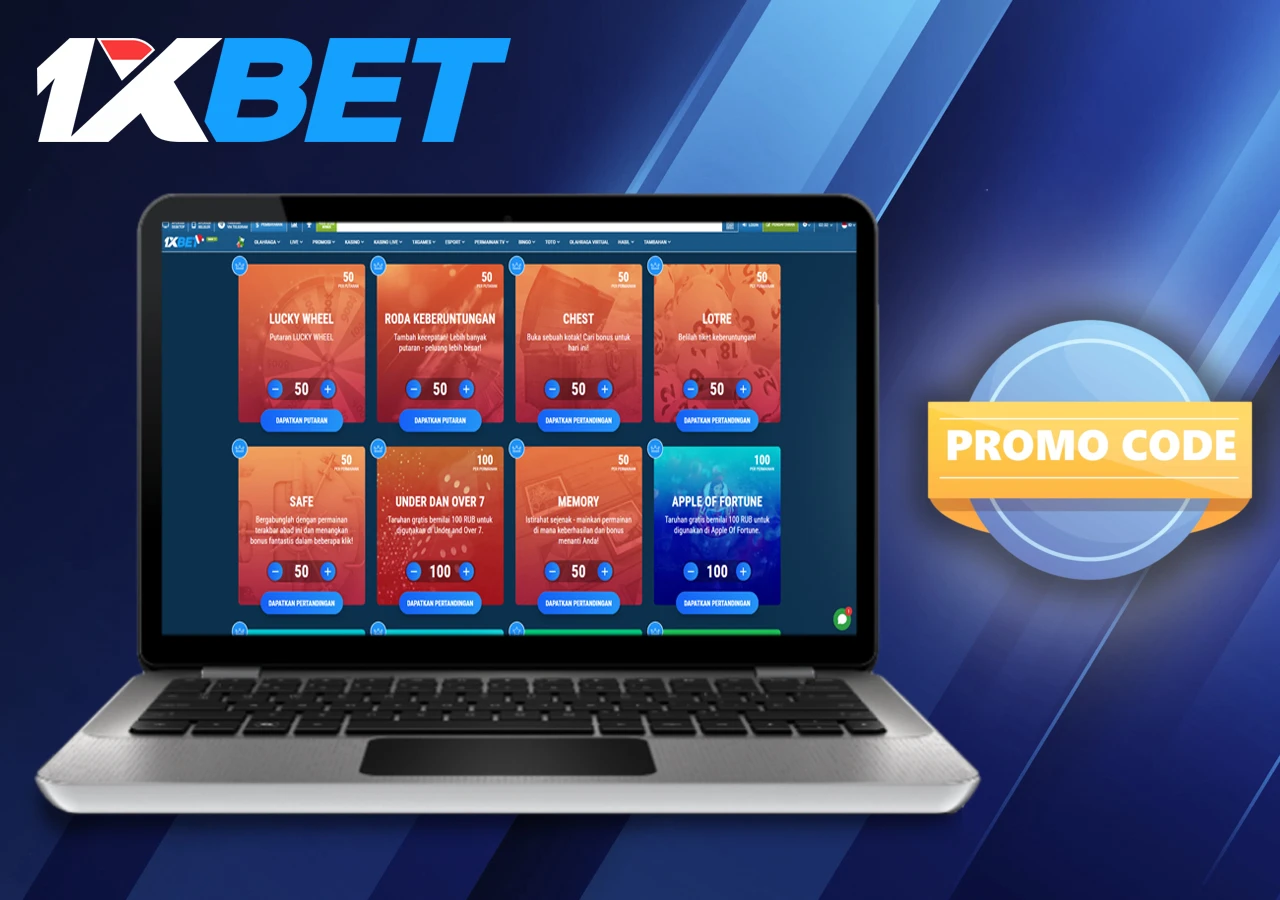 Store promo codes for 1xBet users