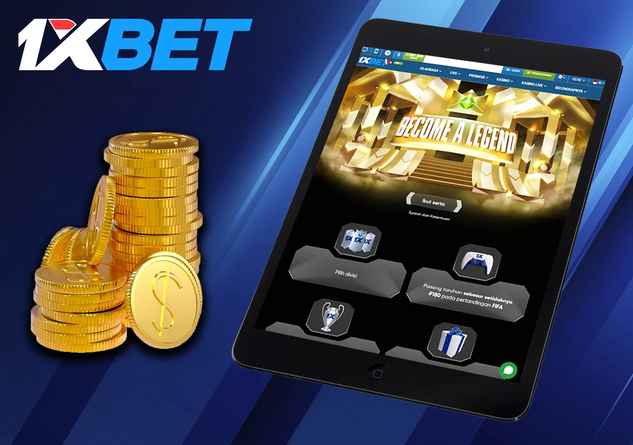 Become a Legend for 1xBet players in Indonesia