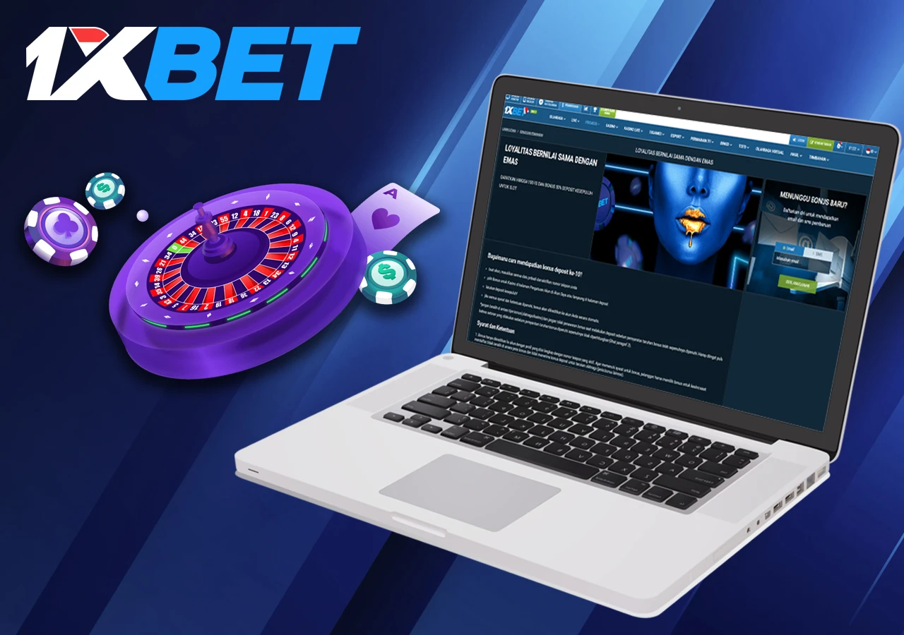 Loyalty program at the bookmaker 1xBet in Indonesia